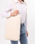 Zoozie Bags 0021 Bolso de mano de algodón 35 x 40 x 8 cm Crema